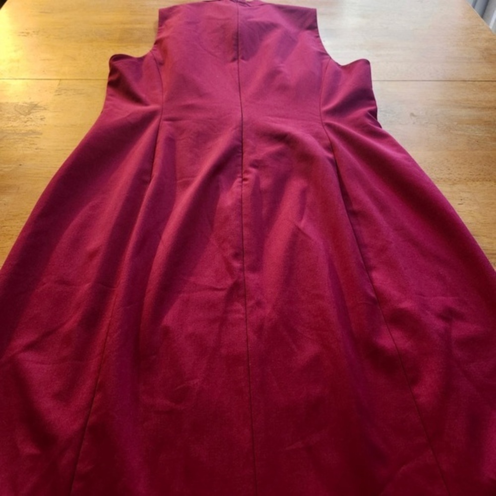 Elegant Fushia Pink  Sleeveless Dress Rachael Roy Size 12